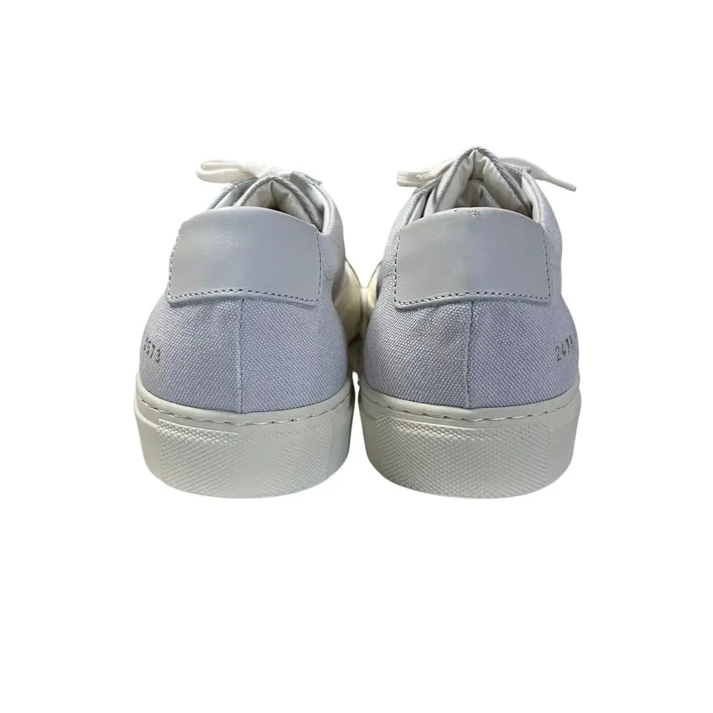 Common Projects Achilles Canvas Sneakers SIZE 42 US 9 Gray 2479 0573 NEW IN BOX